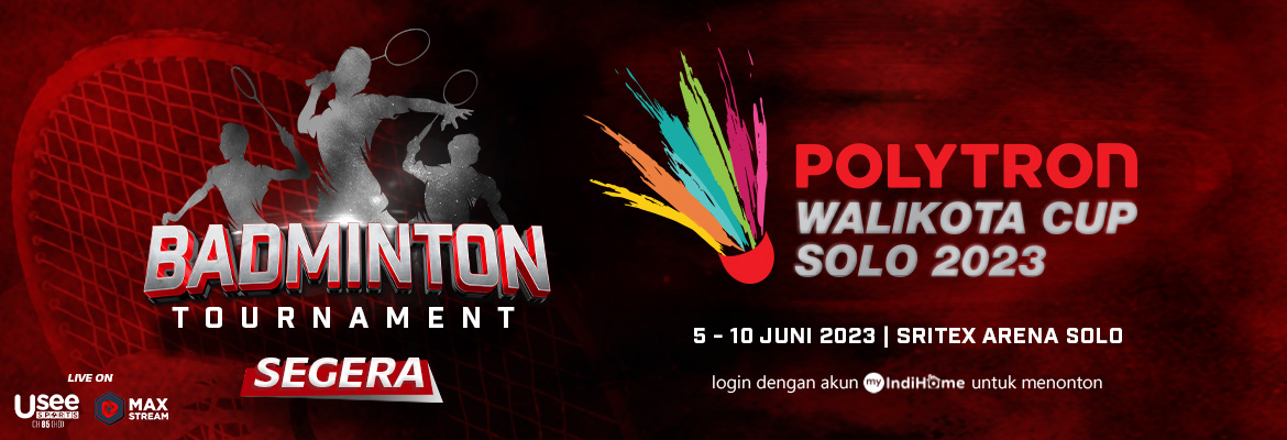 Polytron Walikota Cup Solo Badminton Tournament 2023